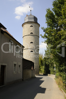 Weißer Turm in Marktbreit