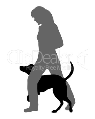 Hundetraining (Agility, obedience): Befehl: Durchlaufen