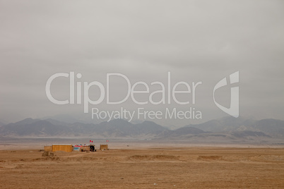 Dorf in Wüste, Peru / Town in the Desert, Peru