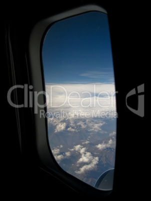 Flugzeugfenster
