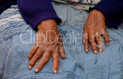 Hände einer Bäuerin, Lateinamerika