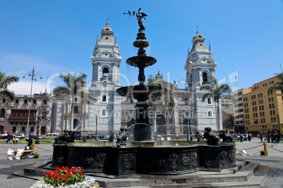 Stadtmitte von Lima, Peru