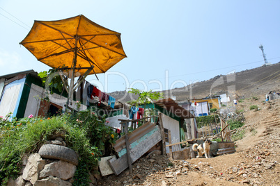 Armenviertel / Shanty Town, Lima, Peru