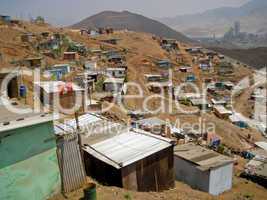 Armenviertel / Shanty Town, Lima, Peru