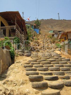 Armenviertel / Shanty Town, Lima, Peru