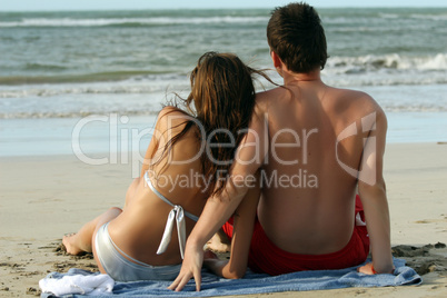 Couple at the beach