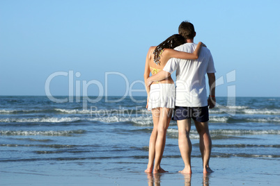 Couple at the beach