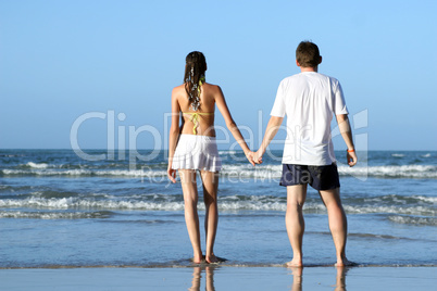 Couple at the beach