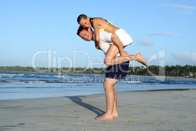 Couple at the beach