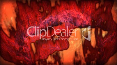 orange red looping background d2325V