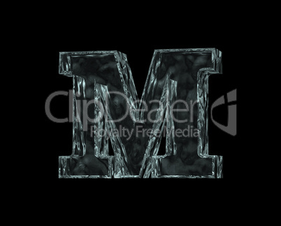 frozen letter m