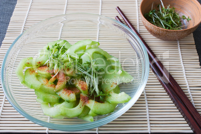 Japanischer Gurkensalat - Japanese Cucumber Salad