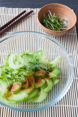 Japanischer Gurkensalat - Japanese Cucumber Salad