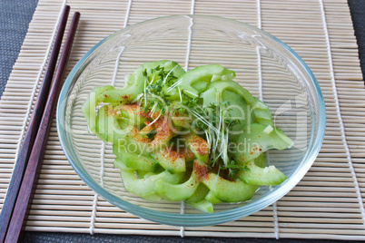 Japanischer Gurkensalat - Japanese Cucumber Salad