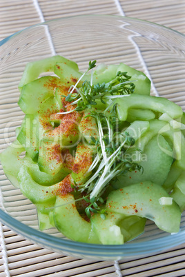 Japanischer Gurkensalat - Japanese Cucumber Salad