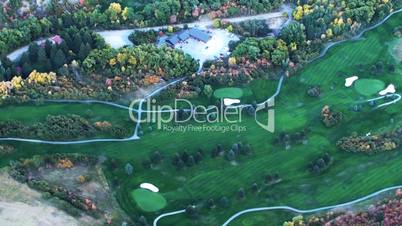 Aerial Golf Course