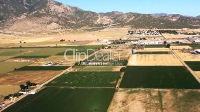 Aerial Nephi Yellow Fields