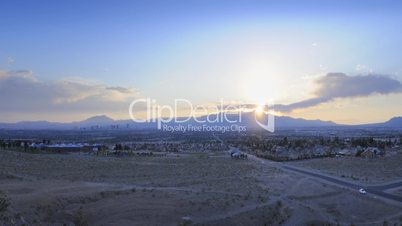 Mountain Sunset Panning