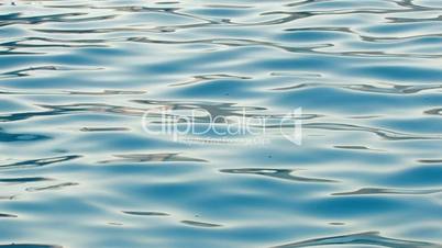 HD Blue water surface, closeup