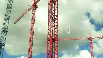 Large construction cranes 3