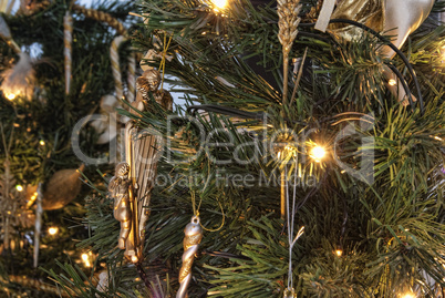 Christmas Decorations, Tuscany, Italy