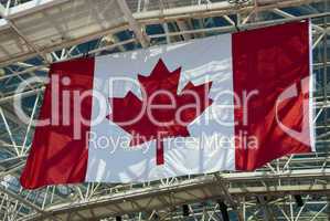 Canadian Flag inside a Stadium, Toronto, Ontario