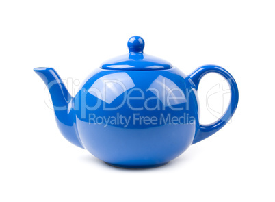 blue teapot