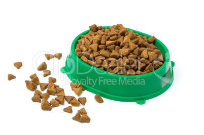 Dried cats food