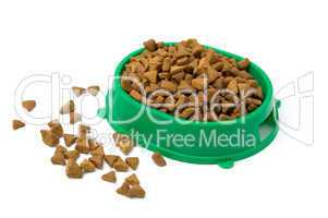 Dried cats food