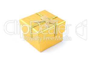 golden gift box