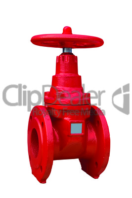 red valve