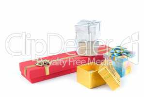 set of gift boxes