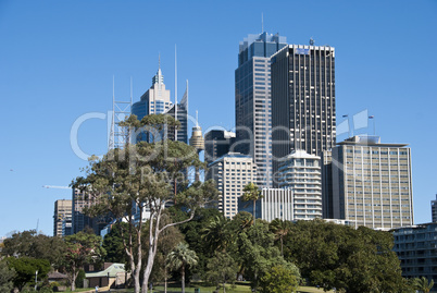 Detail of Sydney on a Winter Morning, Australia