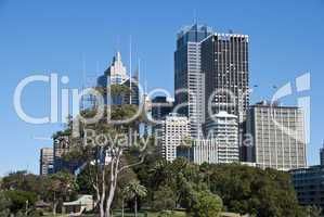 Detail of Sydney on a Winter Morning, Australia