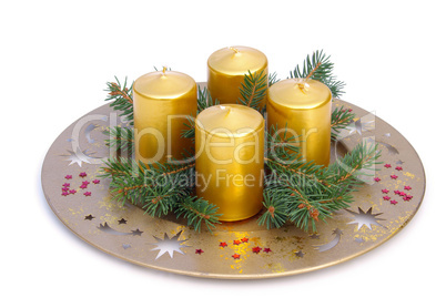 Adventsgesteck - advent wreath 25