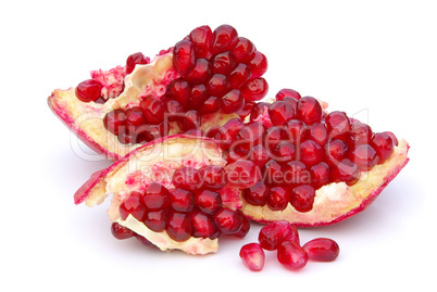 Granatapfel freigestellt - pomegranate isolated 06