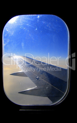 Airplane window