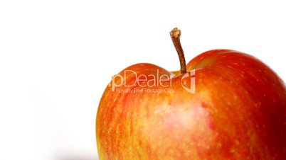 Rotating apple close up loopable