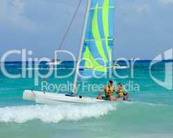 Saling In The Caribbean