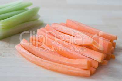 Karotten und Sellerie - Carrots and Celery