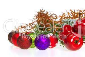 Weihnachtskugel freigestellt - christmas ball isolated 15