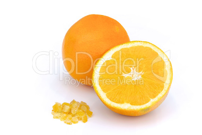 Orangeat - candied orange peel 02
