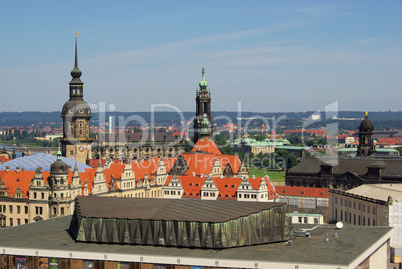 Dresden von oben - Dresden view 01