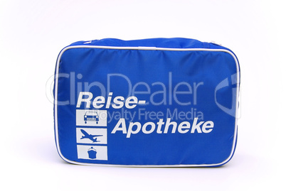 Reiseapotheke - first aid travel kit 01