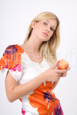 Eva mit Apfel