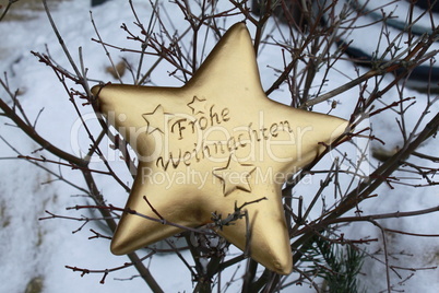 Winterlicher Weihnachtsgruß