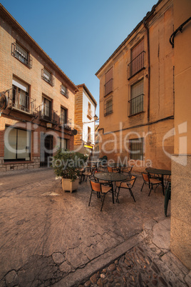 street restaurant in Toledo, Spain