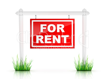 For Rent Sign