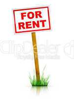 For Rent Sign