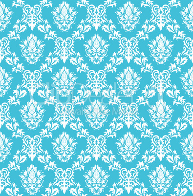 seamless damask pattern